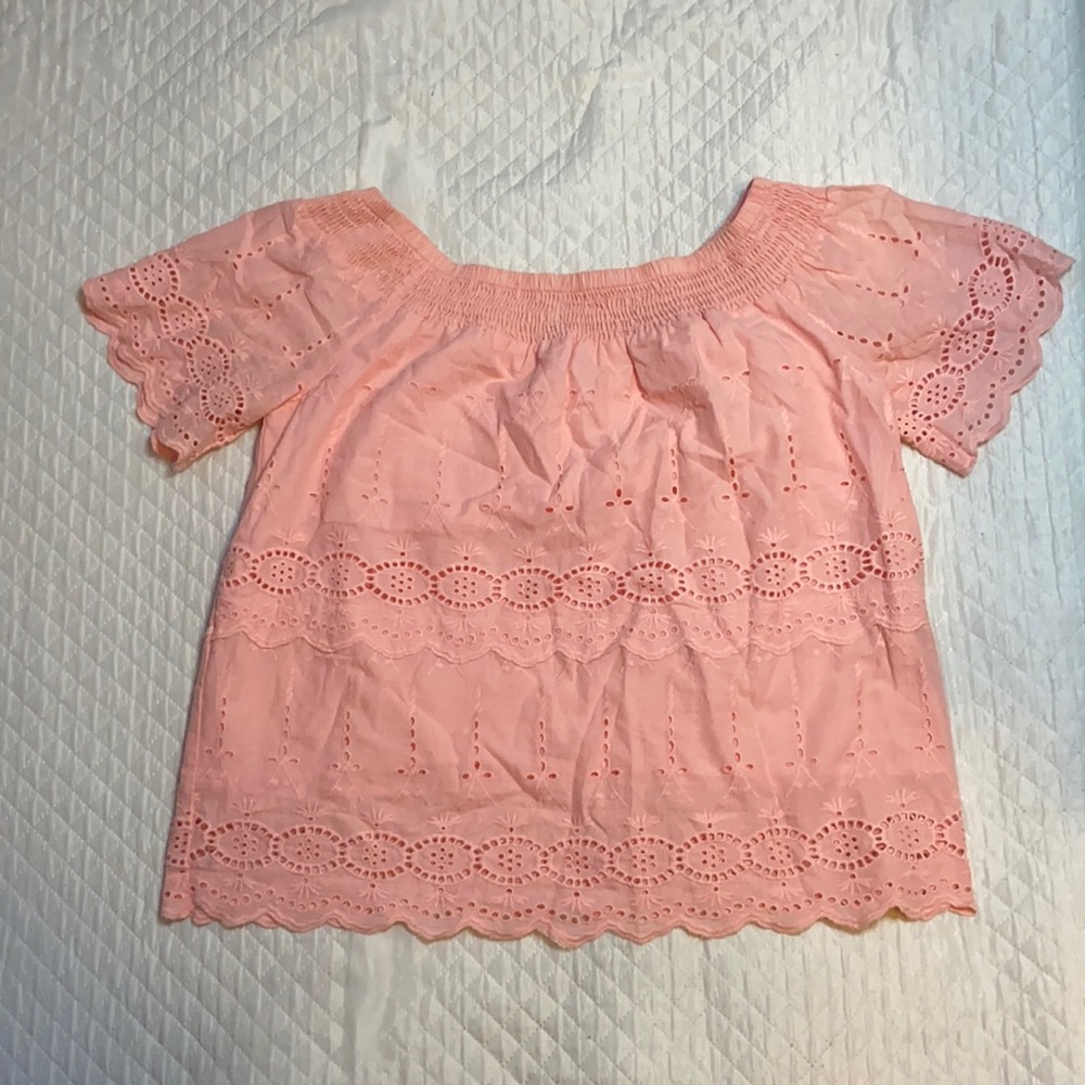 Top, peach, Large, no rips